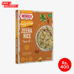 Zeera Rice | Ready to Cook | Just Add Water | MOWASA Foods
