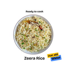 Dal Chana & Zeera Rice Bundle | Ready to Cook | Just Add Water | MOWASA Foods