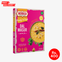 Dal Masur | Ready to Cook | Just Add Water | MOWASA Foods