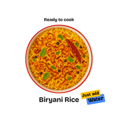 Biryani Rice | Ready to Cook | Just Add Water | MOWASA Foods
