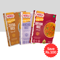All Rice Bundle | Ready to Cook | Just Add Water | MOWASA Foods