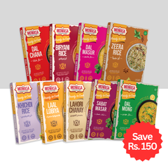 Full Range Bundle | Ready to Cook | Just Add Water | MOWASA Foods